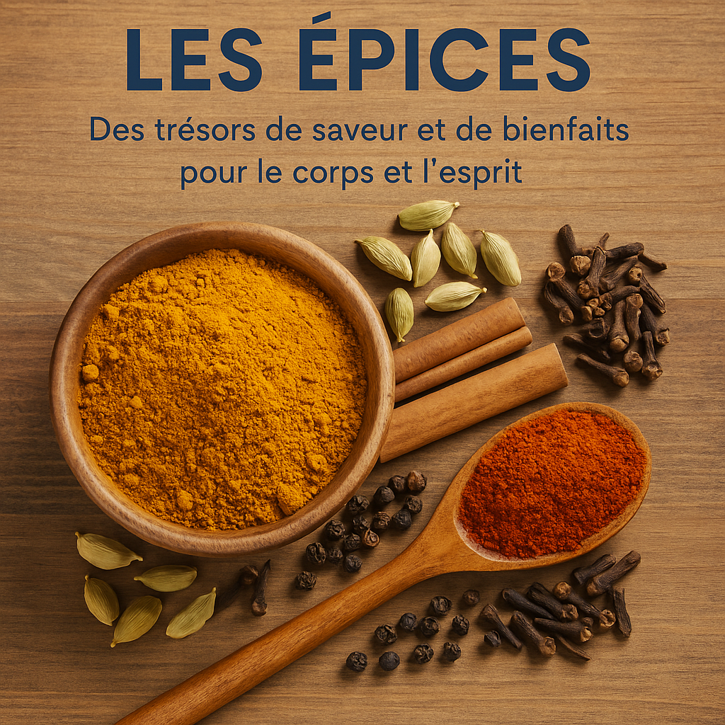 Les épices : bienfaits, vertus et saveurs pour le corps et l’esprit