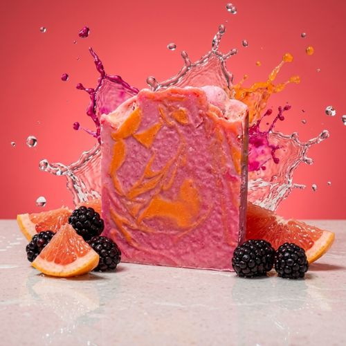 Savon Pompon - Mûre Pamplemousse